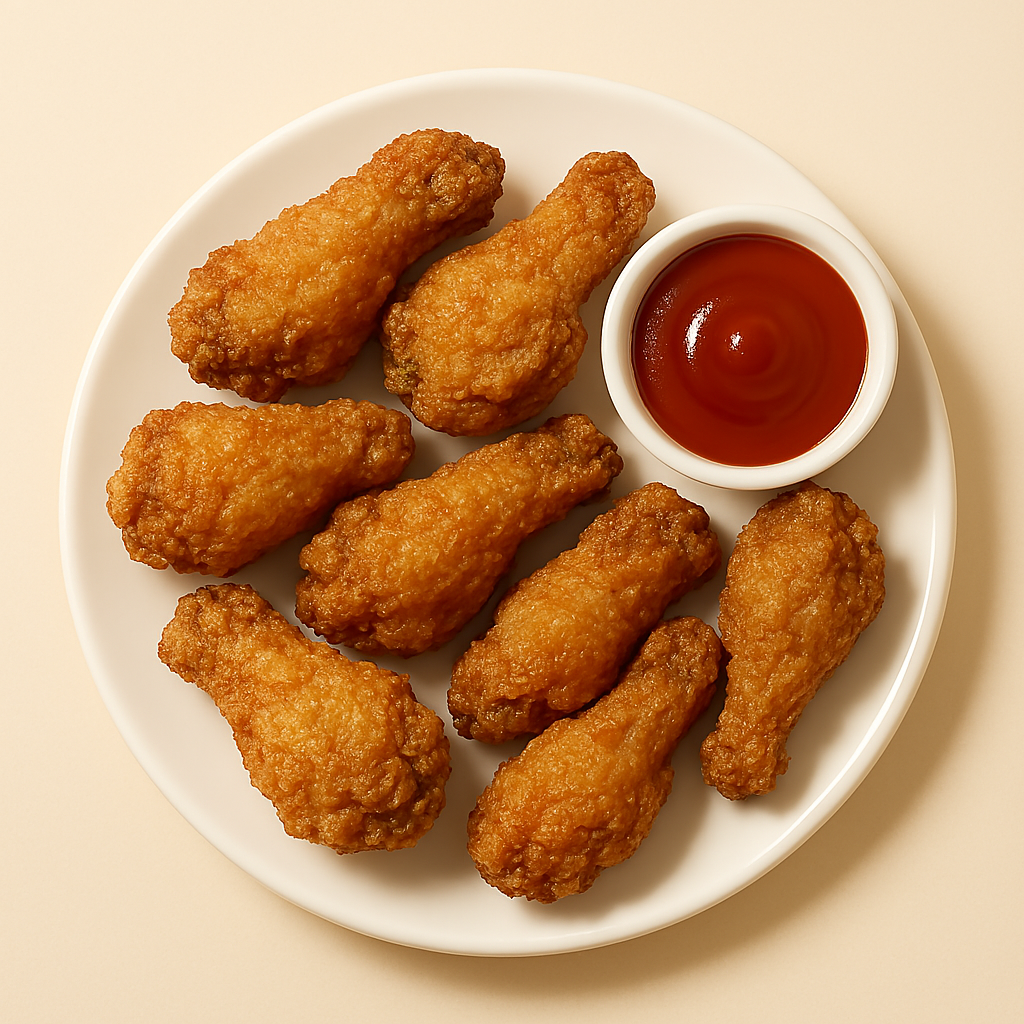 4 Pcs Crispy Chicken Wings 